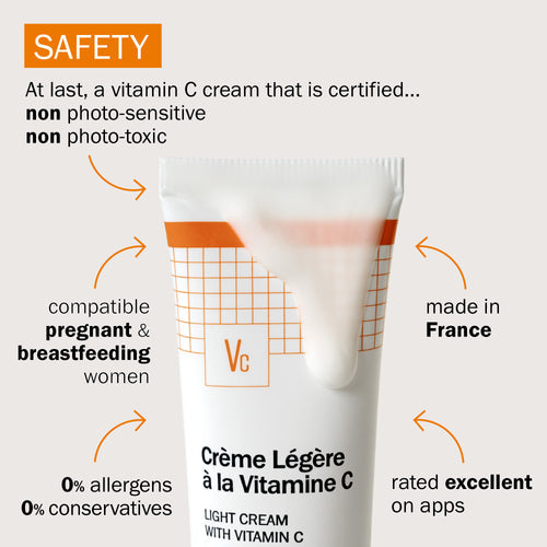 كريم نوفإكسبيرت "لايت كريم" بفيتامين C للإشراقة والنضارة - طبيعي 100%Novexpert The Vitamin C Light Cream - Radiance & Anti-Aging Care)